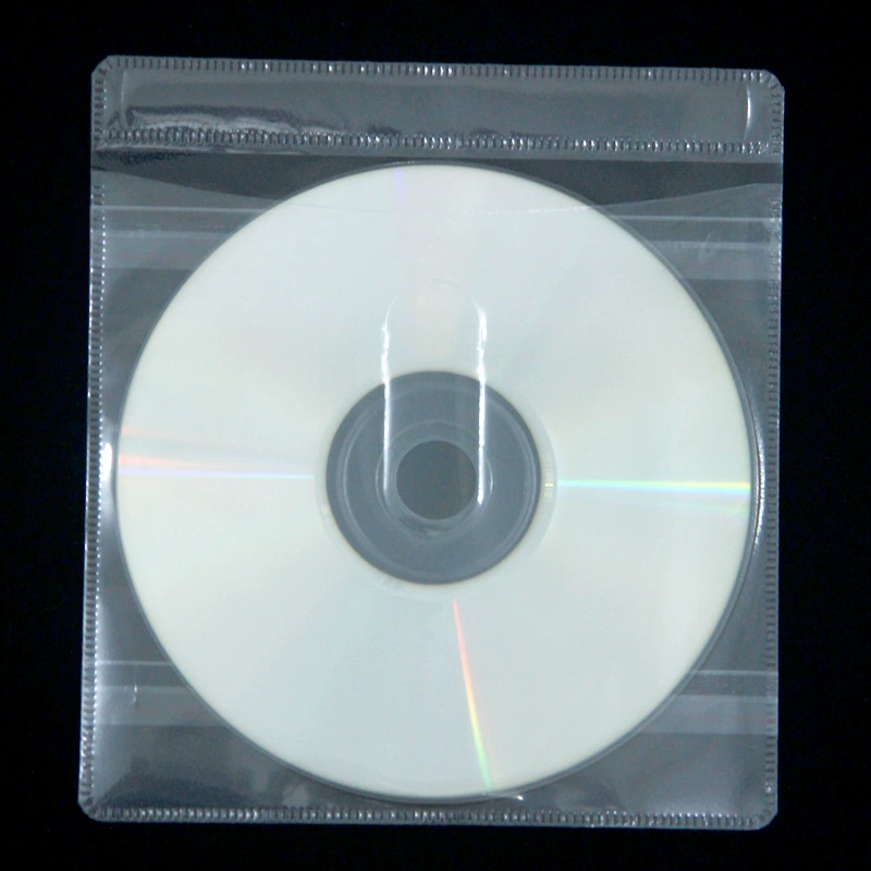 Производитель spot pp прозрачный пластиковый CD мешок Обучающий специальный CD/DVDG защитный мешок самоклеящийся диск мешок