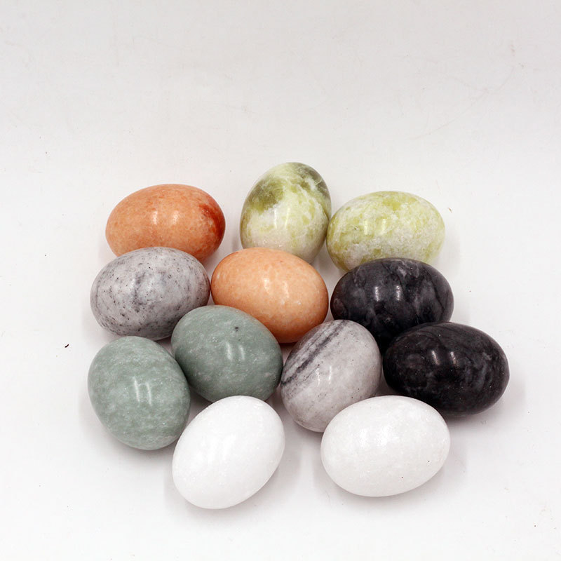 Tourism Crafts stone ball 2 yuan shop stone ball farm jade egg stone wholesale flower pot small ornaments wholesale