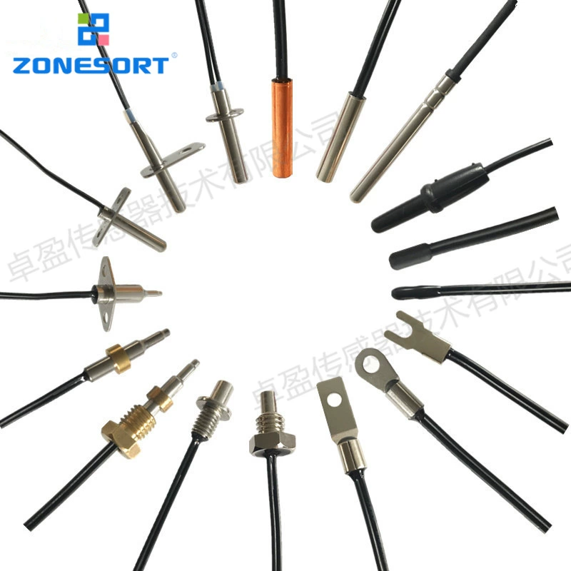 Датчик температуры NTC 10K 100K 3950 Точность 1% терморезистор температурный датчик с прямой вставкой