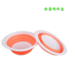 供應摺疊餌料盆拉餌盆開餌盆漁具垂釣用品釣魚配件餌料盆