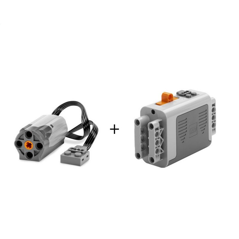 Compatible con Lego 8883 bloques de construcción de juguete motor mecánico grupo 8881 montaje de piezas de tecnología PF