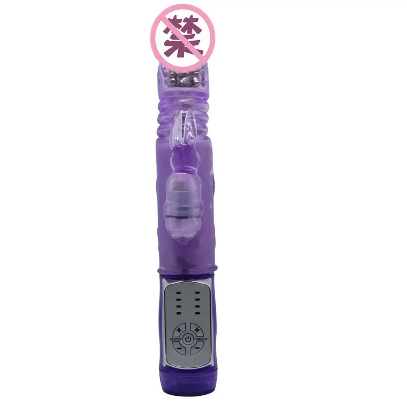 百乐 Женщинам Ten Light Display 12 Vibration 4 Rotation Telescopic Adult Products 37351