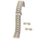 2025 New Stainless Steel Watch Strap Three-Bead Stainless Steel Watch Strap Vacuum Ipg Electroplating Switch Ear Smart Watch Strap