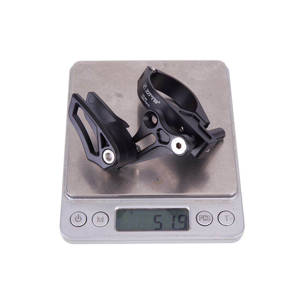 Cadena de guía de un solo disco para bicicleta de montaña, estabilizador de cadena de dientes positivo y negativo, cadena de presión de marcación delantera, cadena anti-caída todoterreno