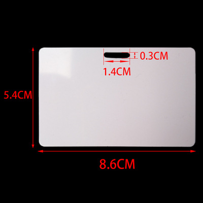 Etiqueta Colgante de Precio de Plástico PVC Transparente e Impresa para Ropa y Publicidad image 27