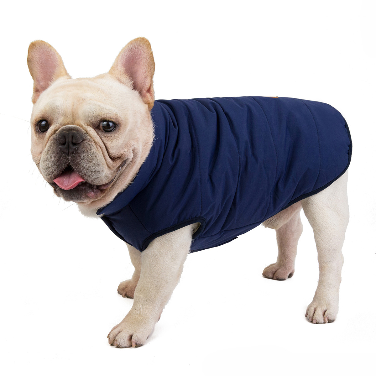 Ropa para mascotas ropa para perros Bulldog jingba PUG Shappi perro Otoño e Invierno Nuevo 18 Bulldog Chaleco de algodón