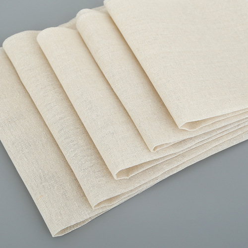 Steamer cloth pure cotton gauze filter cloth plain weave no sizing edge-locking steamer tray cloth square non-stick household steamer steamed bun