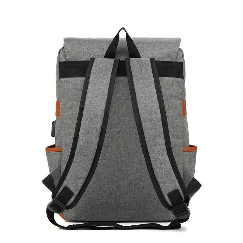 Factory Direct Supply Backpack 2026 New Korean Style Oxford Cloth Travel Bag Women's Canvas Backpack USB Casual