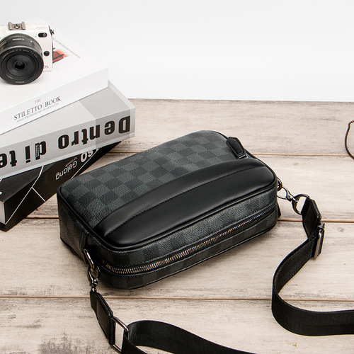 Tislanqi factory direct sales Korean version of trendy sports and leisure men's cross-body bag shoulder bag chest bag waist bag small backpack