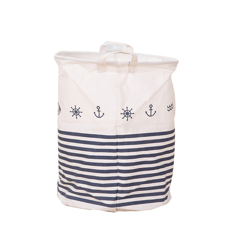 Comercio exterior Amazon con cordón cesta de lavandería plegable ropa de juguete cesta de almacenamiento de artículos diversos comercio electrónico transfronterizo