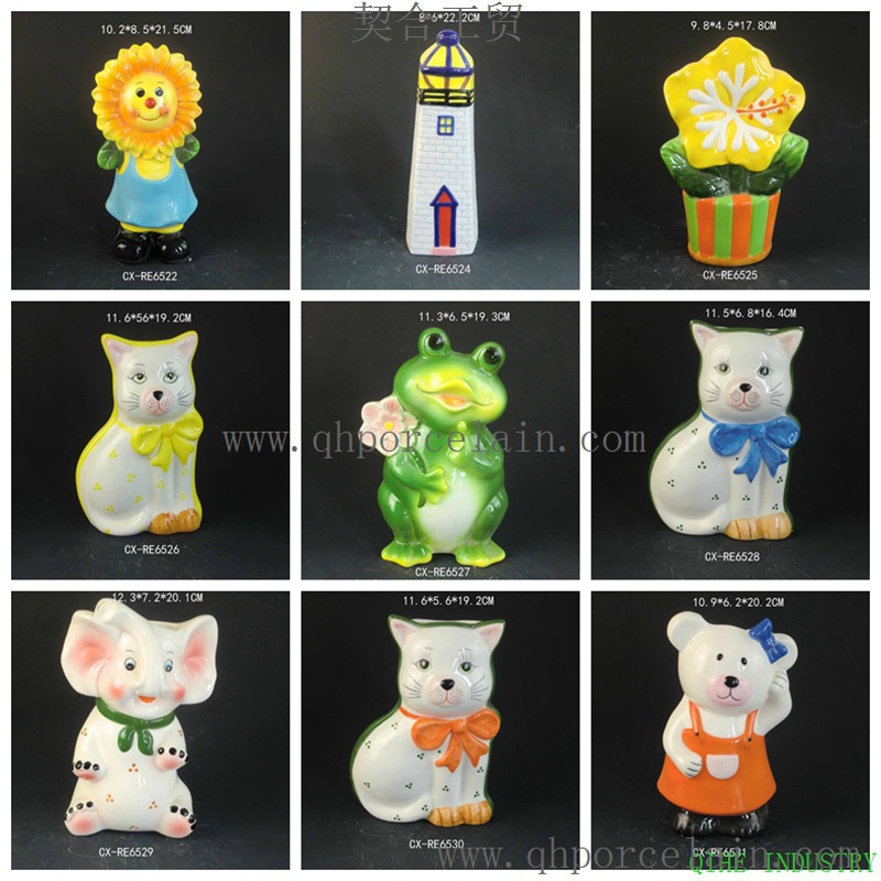 Aire acondicionado de cerámica personalizado, enchufe de pared, enchufe de aire acondicionado de cerámica, humidificador de aire acondicionado de cerámica, salida de pared de gatito de cerámica