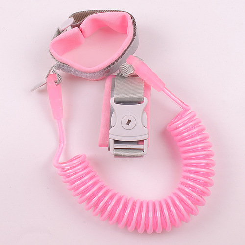 Children's anti-lost belt, traction rope, fixed headband lock, child anti-lost bracelet, small outing safety rope can be used