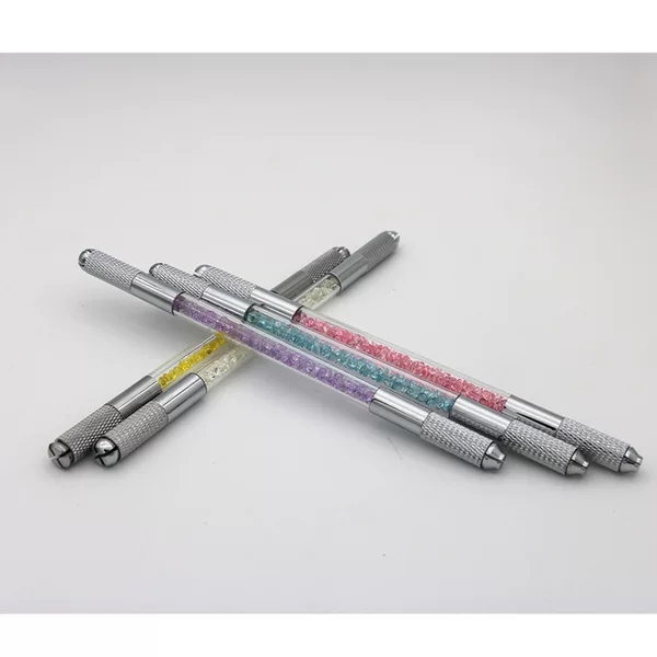 Handmade fog pen new handmade pen tattoo embroidery handmade pen hand crystal pen colorful gorgeous eyebrow tattoo lip new product