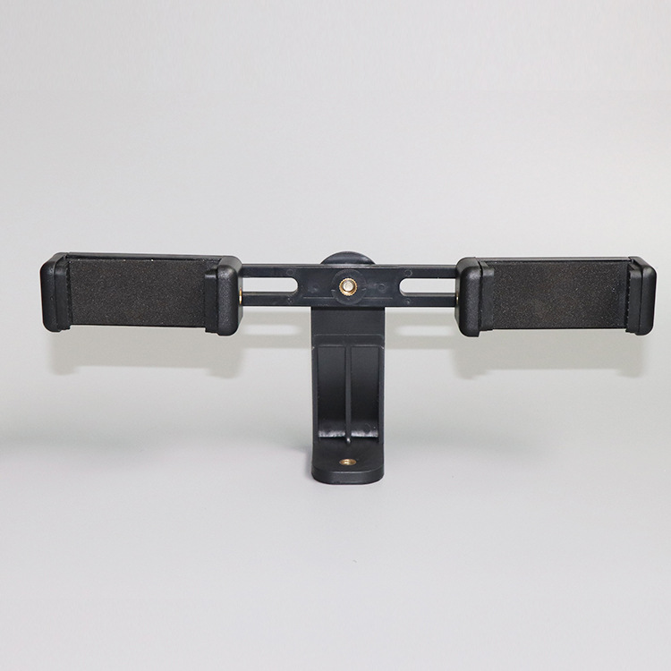Multi-position mobile phone clip multi-position clip 360-degree rotation clip live broadcast bracket accessories 60-102mm dual-position