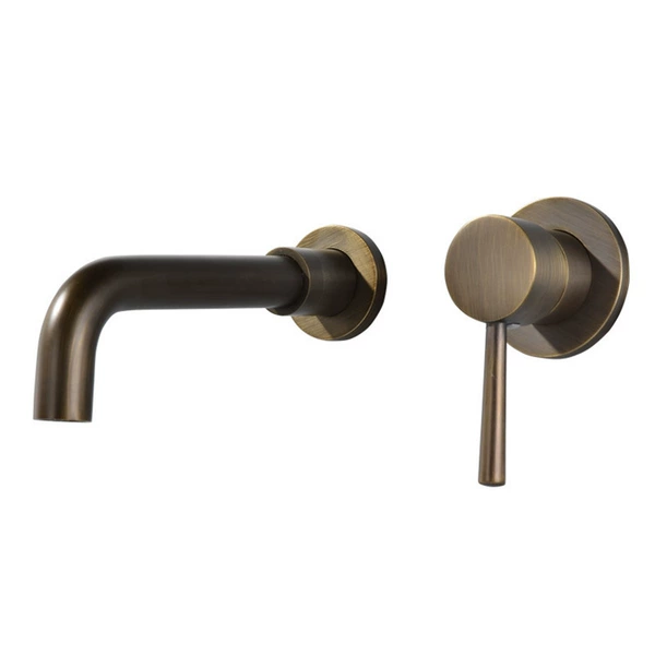 Antique pots of cold and cold water faucet