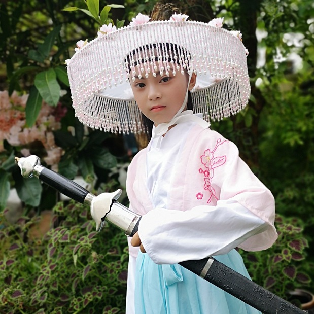 流苏帽斗笠帽汉服配饰幕篱帽帷帽古风帽女款古装拍摄饰品批发直销