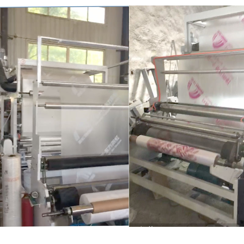 厂家定制凹版单色地面保护膜印刷机 材料厚度1丝高速凹版印刷