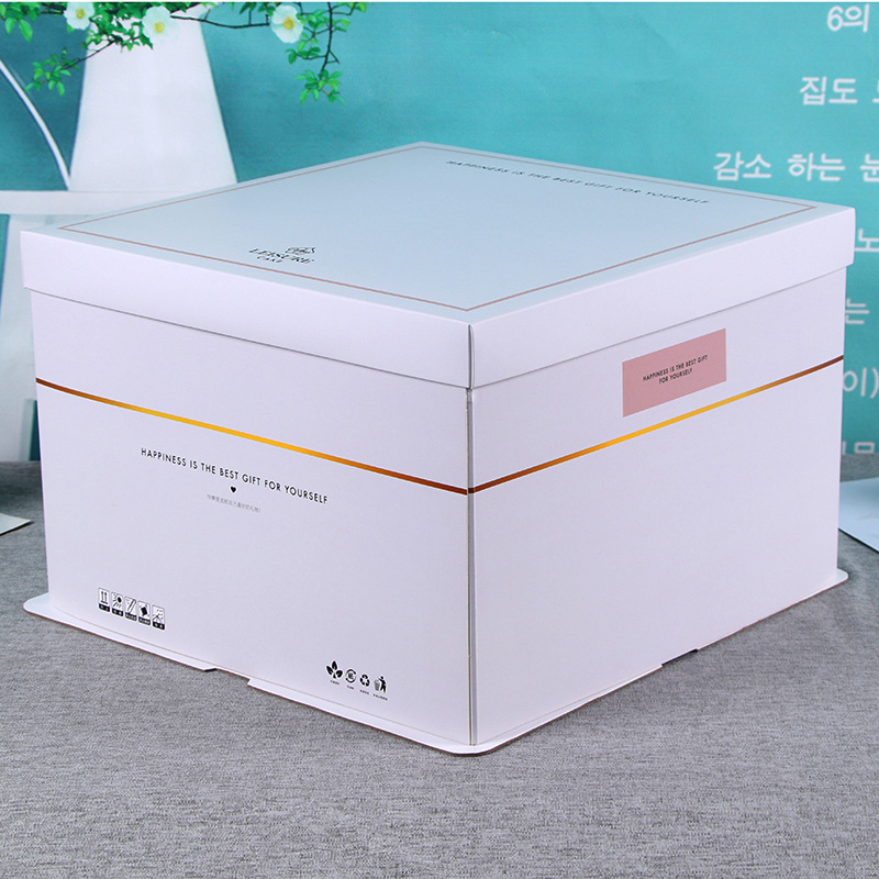 厂家直销热卖 创意手提蛋糕盒烘培西点生日蛋糕盒套装