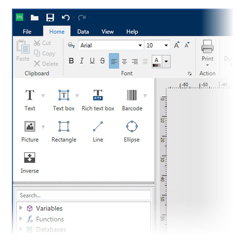 NiceLabel 2019 Designer PowerForms LMSԶ�̹�����ƴ�ӡ��ǩ