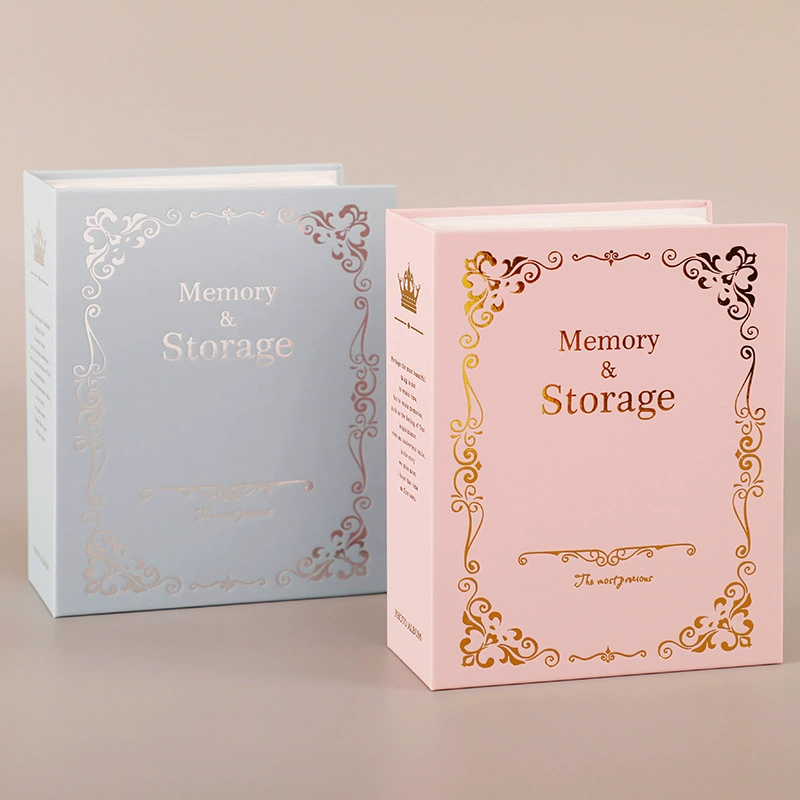 Photo Album Memory & Storage, 6-inch Decorative Photo Storage System, Hardcover Binder