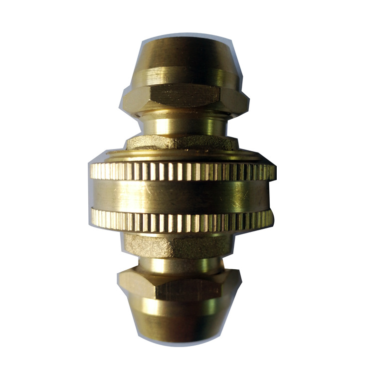 园林工具铜接头黄铜弹簧管接头，三分水管接头，弹簧管接头