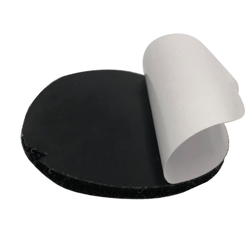 Fábrica en stock al por mayor sofá cojín del coche hoja de cama fija pegatinas ronda adhesivo velcro