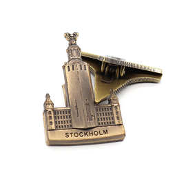 新款金属手账夹磁吸夹子创意书夹画夹复古燕尾夹长尾夹三角夹夹书