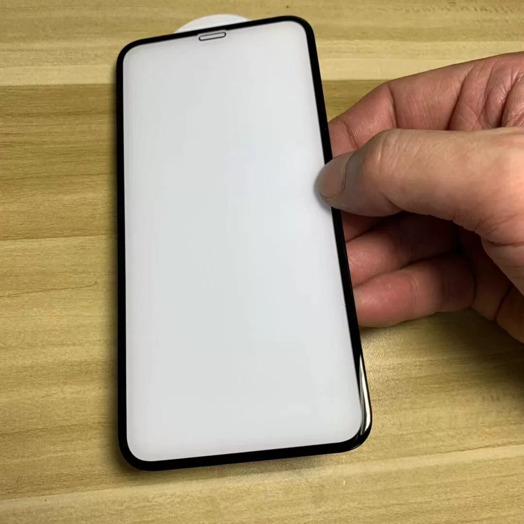 Совместим с iPhone 11 Pro, стеклянный мобильный телефон XS Max, 3D