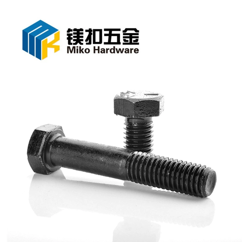 Поставка американского производства Grade 5 почерневшие винты с шестигранной головкой Американский стандарт три ребра 1/4-20unc