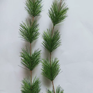 松针 仿真PVC材质 枝条20节 DIY圣诞树装饰配件