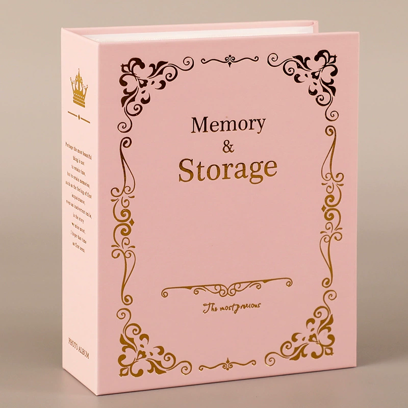 Photo Album Memory & Storage, 6-inch Decorative Photo Storage System, Hardcover Binder