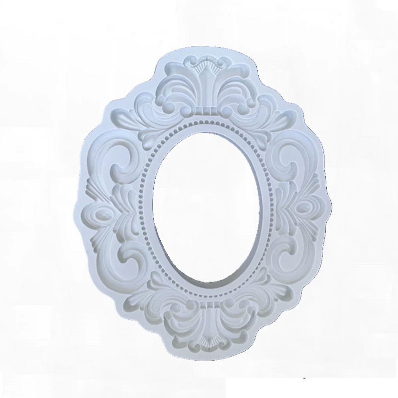  Round silicone mold, fondant, decorations, clay