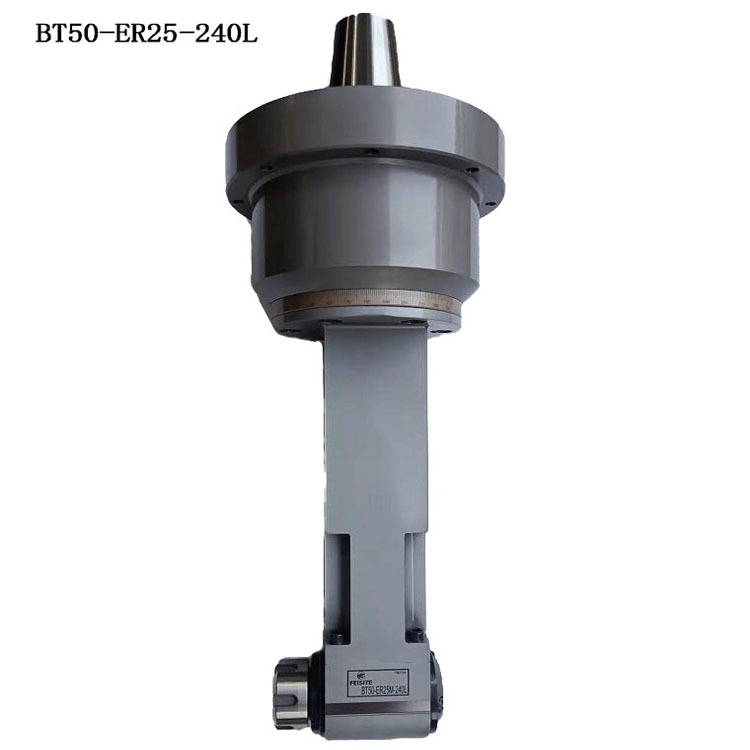 菲斯特角度头厂家 直角铣头角度头 侧铣头ER25-240L 高精密角度头