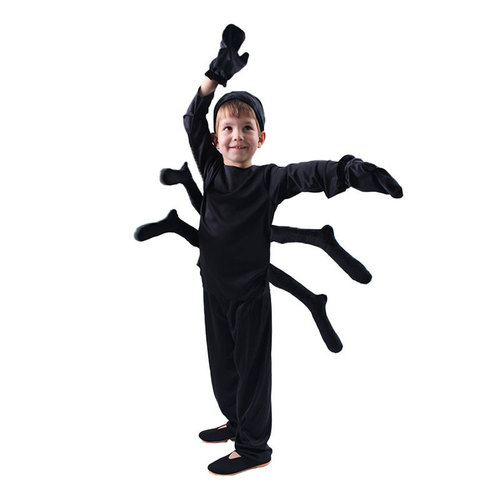 Factory direct supply of Halloween children's animal costumes, spider-shaped cosplay suits, stage costumes