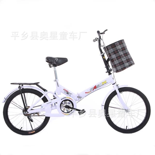 厂家供应16寸20寸折叠自行车山地车学生车男女式折叠车礼品车
