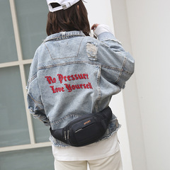 Waist bag 2022 new men's chest bag outdoor sports shoulder bag men's multi-functional shoulder bag waterproof mobile phone bag