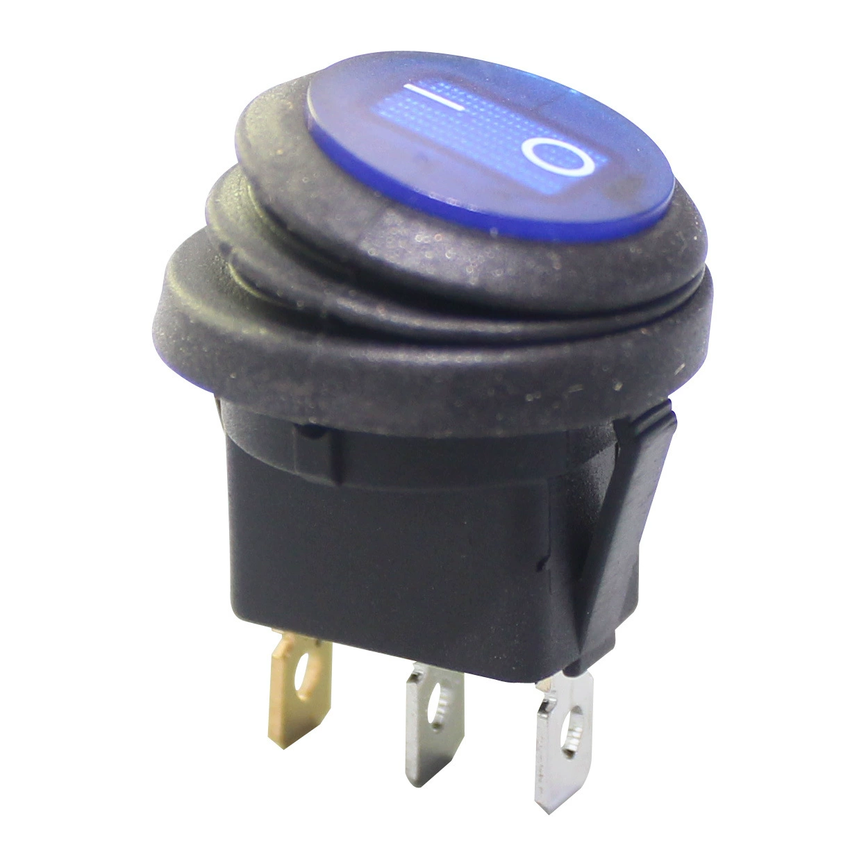 KCD1-8 переключатель жгута проводов мотоцикла круглый водонепроницаемый переключатель типа лодки Автомобиль Мотоцикл тип лодки водонепроницаемый переключатель