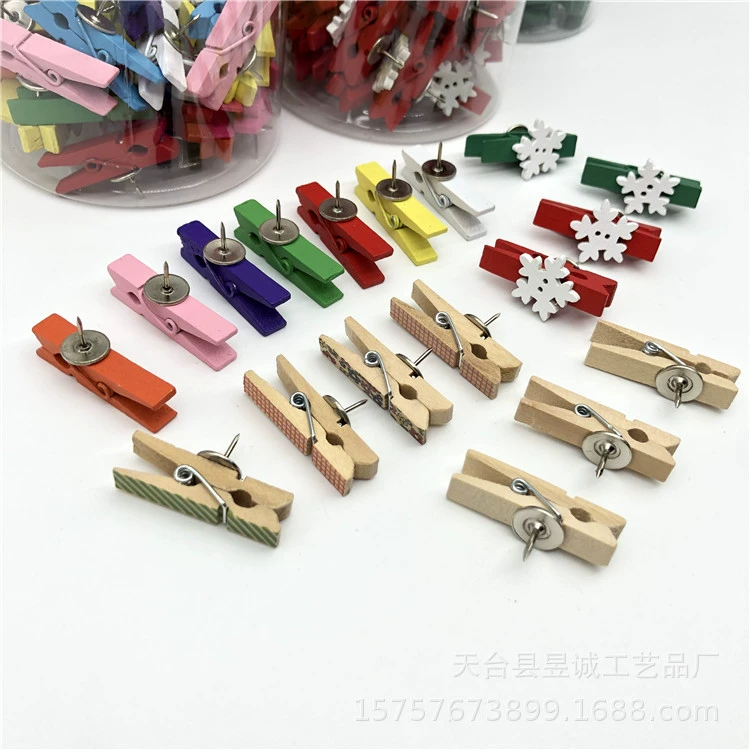 Новый горячий 3,5 см картина для ногтей деревянный зажим креативная металлическая картина для ногтей деревянный зажим фото/пеньковая веревка маленький деревянный зажим