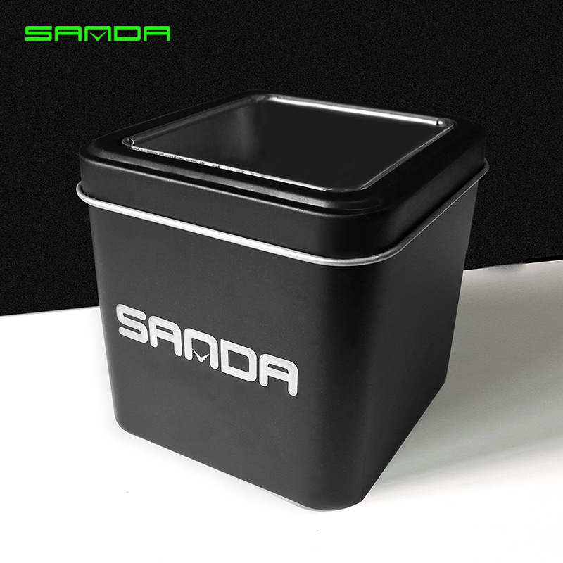SANDA reloj caja de hierro caja de reloj de regalo