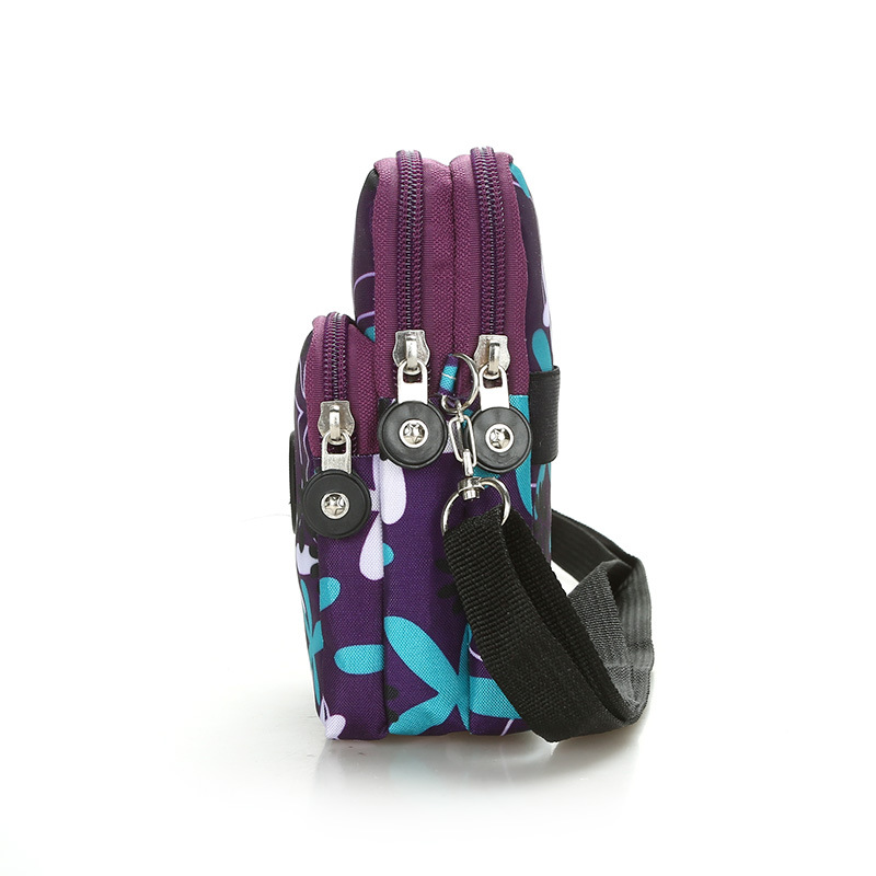 Bolso bandolera mini versátil y sencillo con estampado moderno, monedero pequeño para la muñeca, ideal para teléfonos móviles y moda transfronteriza.