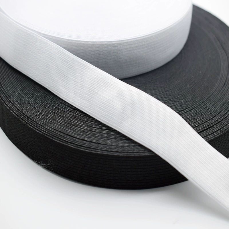 1,5/2/2,5/3/3,5/4/5 см Черно-белая резинка защитная одежда эластичная резинка оптом