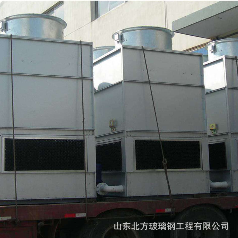 厂家直销玻璃钢逆流式冷却塔工业小型冷却塔横流式低噪音冷却塔