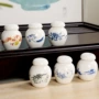旅行小号陶瓷便携茶叶罐