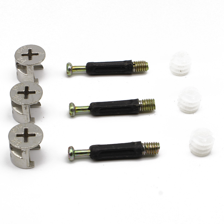 13,5mm de alto peso tres en uno conector rueda excéntrica más de 18mm espesor de la placa de bloqueo de tres en una pieza de enlace