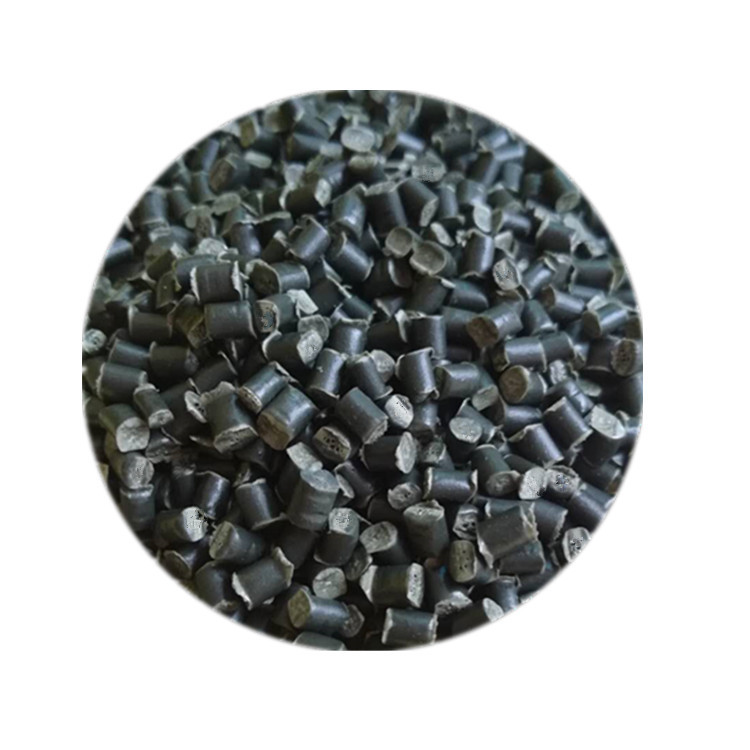 pp编织袋颗粒再生塑料颗粒注塑粒子黑PP厂家批发