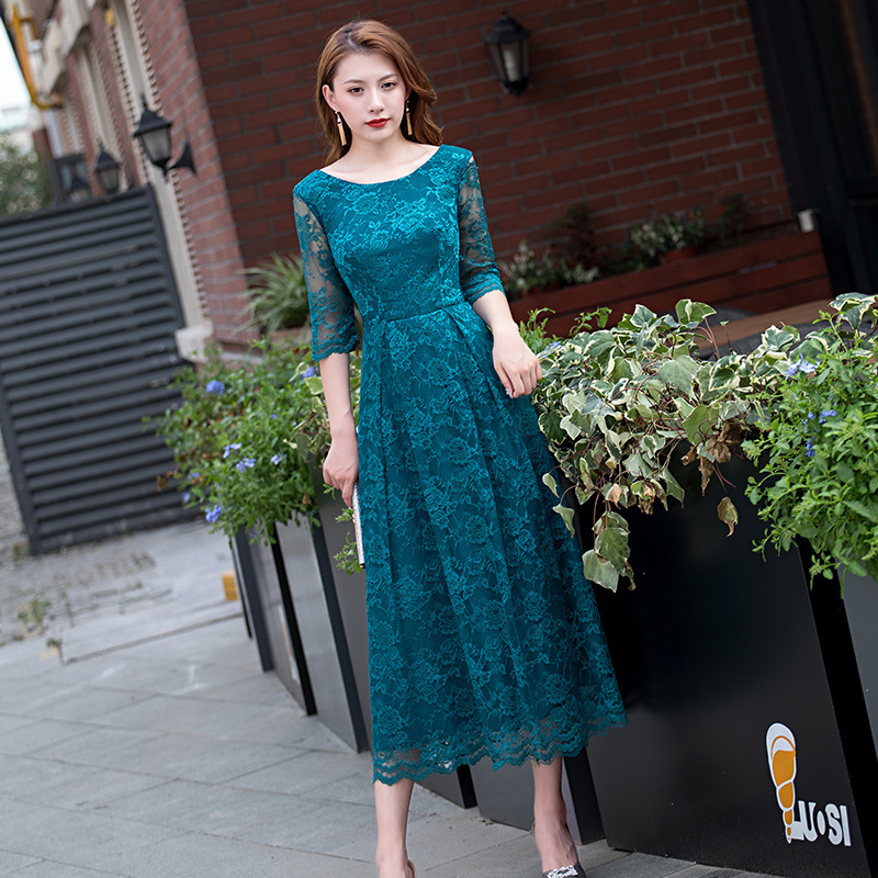 Vestido de fiesta largo y elegante para mujer, estilo nuevo 2026, para banquete, adelgazante, para fiesta de socialité, vestido de noche para anfitriona