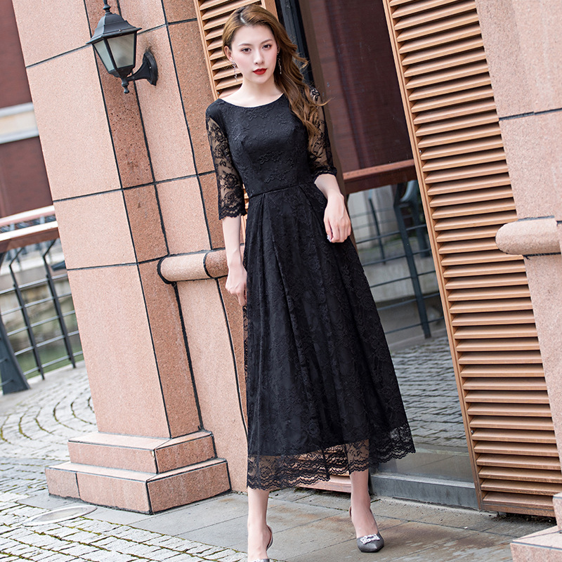 Vestido de fiesta largo y elegante para mujer, estilo nuevo 2026, para banquete, adelgazante, para fiesta de socialité, vestido de noche para anfitriona