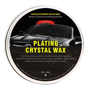 Cross-border car diamond plating crystal wax black wax coating waxing decontamination Crystal hard wax solid car wax 210g