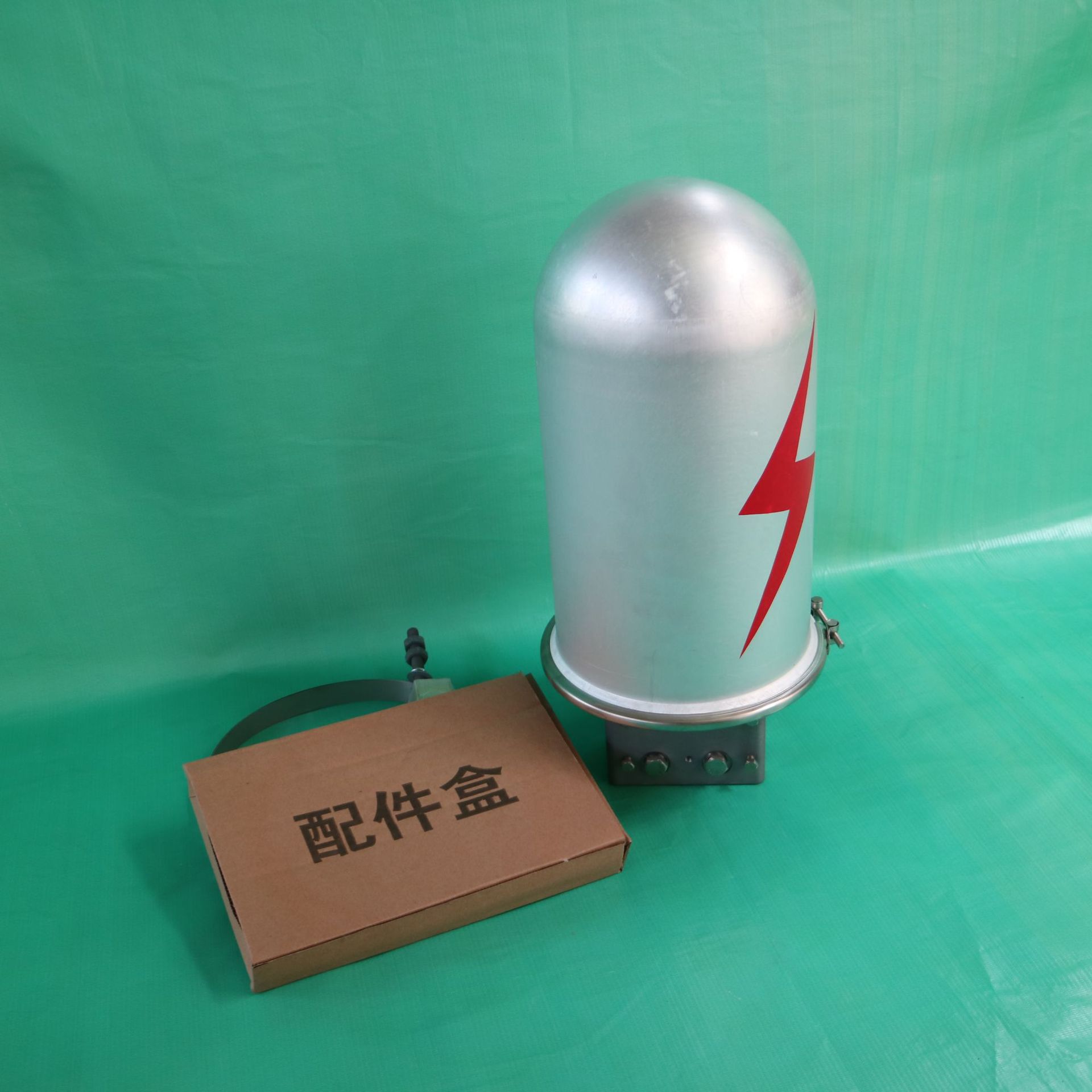 铝合金帽式光缆接头盒 中间接头盒 24芯一进一出