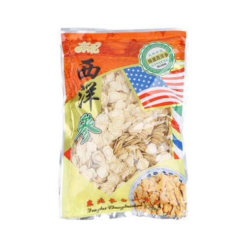 Western Ginseng Slices from Jilin Origin Bulk Supply Soft-stemmed Western Ginseng Slices Manufacturer Wholesale Western Ginseng Slices